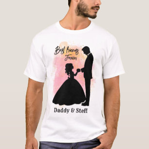 Angepasster Vater und Tochter - Die besten Freunde T-Shirt