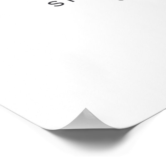 Angepasstes 16x20-Poster (Matte) Poster (Ecke)