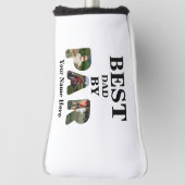 Angepasstes 3-Buchstaben-Foto Bester Papa nach Par Golf Headcover (Rotieren 90)
