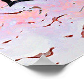 Angepasstes arabisches Kalligrafieplakat Poster (Ecke)