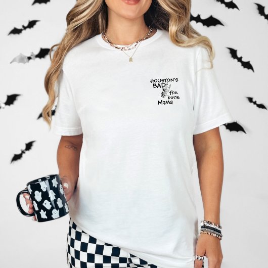 Angepasstes Bad Zwei die Knochenfamilie, die zum G T-Shirt