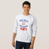 Angepasstes # Baseballpulli Sweatshirt (Vorne ganz)