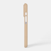 Angepasstes Beiges iPhone 16 Pro Hülle (Linke Seite)