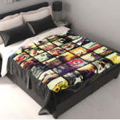 Angepasstes, benutzerdefiniertes Raster für das In Fleecedecke