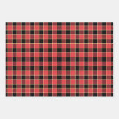 Angepasstes Buffalo-Karo-Muster für benutzerdefini Geschenkpapier Set (Vorderseite)