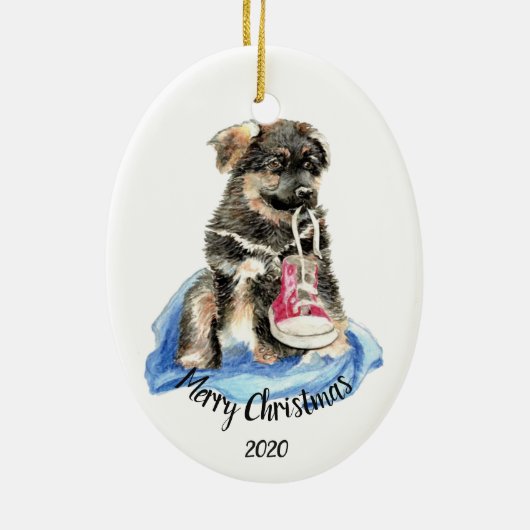 Angepasstes Datum glauben Sasquatch Big Foot Legen Keramikornament (Hinten)