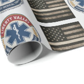 Angepasstes EMS-Unterstützungspapier Geschenkpapier (Rolleneckpunkt)