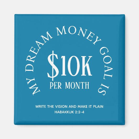 Angepasstes Finanzziel Magnet (Vorne)