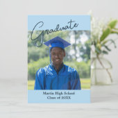 Angepasstes Foto - Ankündigung des zweiseitigen Ab (Stehend Vorderseite)