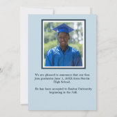 Angepasstes Foto - Ankündigung des zweiseitigen Ab (Rückseite)