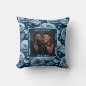 Angepasstes gedankenvolles 10. Jubiläum-Kissen Kissen (Vorderseite)