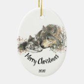 Angepasstes Gekümmert Tier Keramikornament (Hinten)