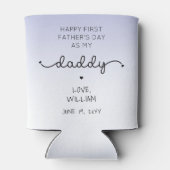 Angepasstes Geschenk des ersten Vaters NeuDaddy Ke Dosenkühler (Rückseite)
