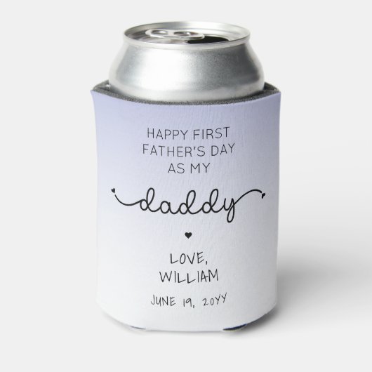 Angepasstes Geschenk des ersten Vaters NeuDaddy Ke Dosenkühler (Kanne Rückseite)