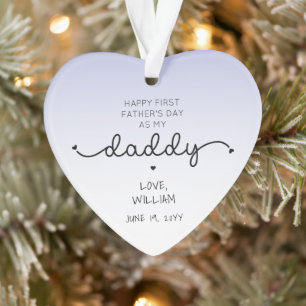 Angepasstes Geschenk des ersten Vaters NeuDaddy Ke Ornament