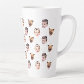 Angepasstes Gesicht, einzigartiges Familiengeschen Milchtasse (Rechts)