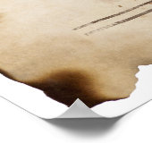 Angepasstes Gewollt Poster auf Archivpapier (Ecke)