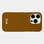 Angepasstes handgeschriebenes Skript Case-Mate iPhone Hülle (Rückseite (Horizontal))