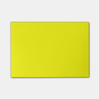 Angepasstes Highlightgelb Post-it Klebezettel