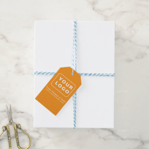 Angepasstes Ihr Logo Stylisches Minimal Business-L Geschenkanhänger