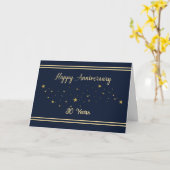 Angepasstes Jahr 30 Anniversary Gold Karte (Gelbe Blume)