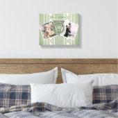 Angepasstes Jahrestag 2 Fotos+Vorlagen Leinwanddruck (Insitu (Schlafzimmer))