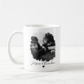 Angepasstes modernes Foto Kaffeetasse (Links)