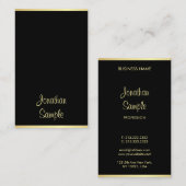 Angepasstes, modernes, handgeschriebenes Skript au Visitenkarte (Vorne/Hinten)