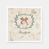 Angepasstes modernes klassisches Kraftpapier Serviette (Vorderseite)