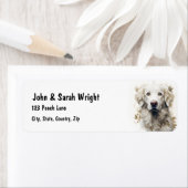 Angepasstes Niedliches Great Pyrenese Dog Address  (Insitu)