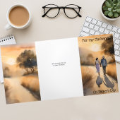 Angepasstes Personalisiertes Gedicht: Dreifacher V Dreifach Gefaltete Urlaubskarte