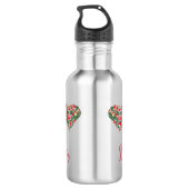 Angepasstes Personalisiertes Mum-Ever-Skript Edelstahlflasche (Rückseite)