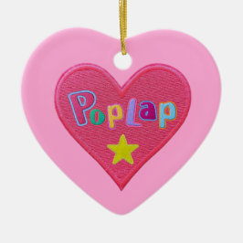 Angepasstes / Personalisiertes POPLAP-Afrikagirl Keramik Ornament