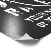 Angepasstes Pi-Day-Pi-Rate-Poster Fotodruck (Ecke)