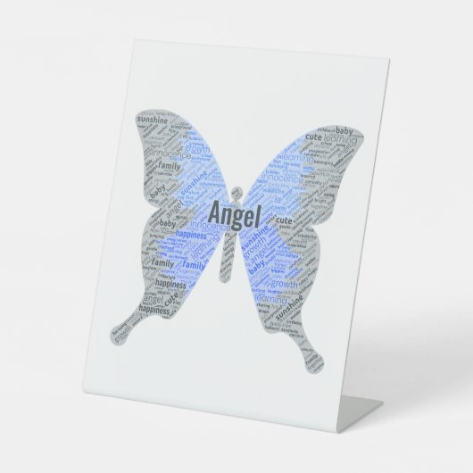 Angepasstes Podestschild Sockelschild (Vorderseite)