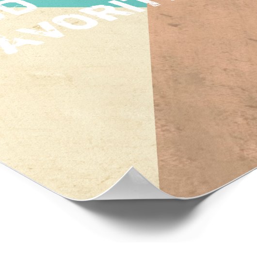 angepasstes Poster fügen Ihren eigenen Anführungss (Ecke)