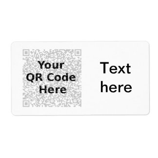 Angepasstes QR-Label
