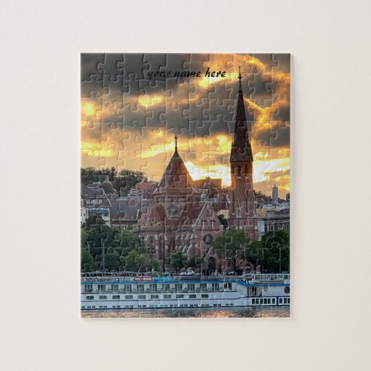 Angepasstes Reisepuzzle von Budapest Puzzle (Vertikal)