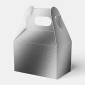 Angepasstes Silver zum fünfundzwanzigsten Jahresta Geschenkschachtel (Rückseite)