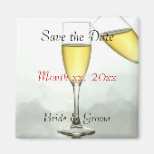 Angepasstes Speichern des Datumsfensters Magnet (Vorne)