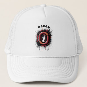 Angepasstes Spray-Monogramm "O" Truckerkappe
