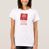 Angepasstes "SRC Alum"-T-Shirt in Rot T-Shirt (Vorderseite)