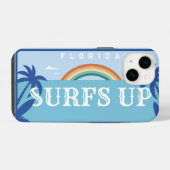 ANGEPASSTES SURFEN IN FLORIDA iPhone HÜLLE (Rückseite (Horizontal))