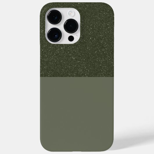 Angepasstes texturiertes Green Split iPhone 14 Pro Case-Mate iPhone Hülle (Rückseite)