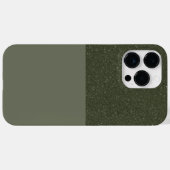 Angepasstes texturiertes Green Split iPhone 14 Pro Case-Mate iPhone Hülle (Rückseite (Horizontal))