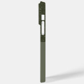 Angepasstes texturiertes Green Split iPhone 14 Pro Case-Mate iPhone Hülle (Rückseite / Links)