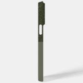 Angepasstes texturiertes Green Split iPhone 14 Pro Case-Mate iPhone Hülle (Rückseite / Rechts)
