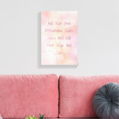 Angepasstes Wasserfarben-Angebot Leinwanddruck (Insitu (Wohnzimmer))