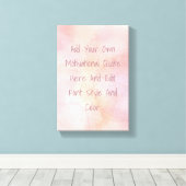 Angepasstes Wasserfarben-Angebot Leinwanddruck (Insitu (Holzboden))