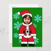 Angepasstes Weihnachtsbild Postkarte (Vorne/Hinten)